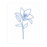 One Line Flower II (Print Only) thumbnail