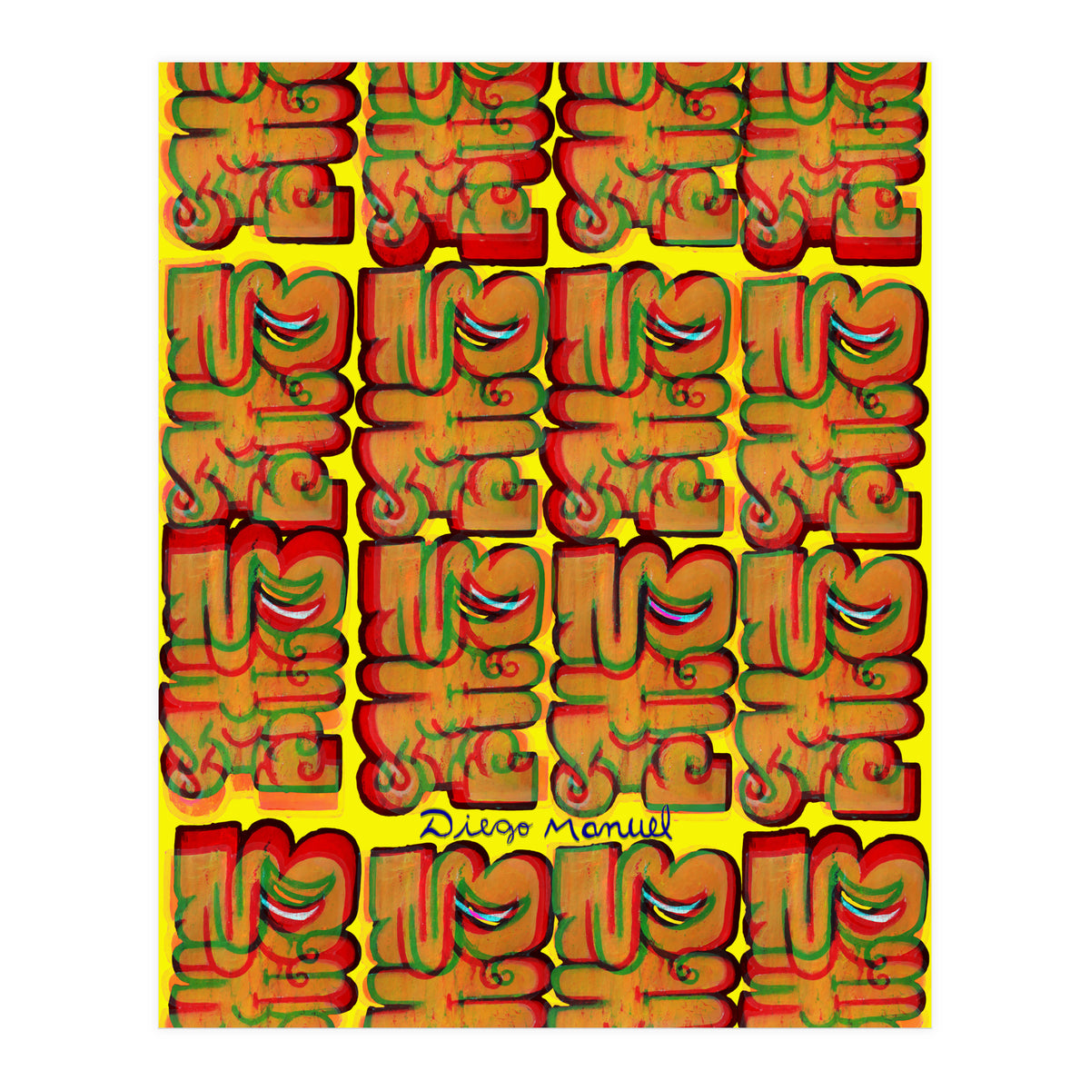 Graffitis 2021 Tapiz 133 (Print Only)