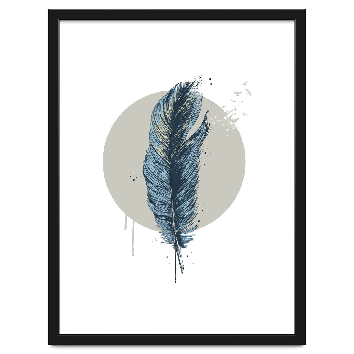 Feather In A Circle