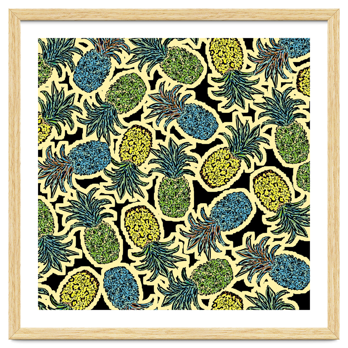 Pineapple Pandemonium Retro Tone