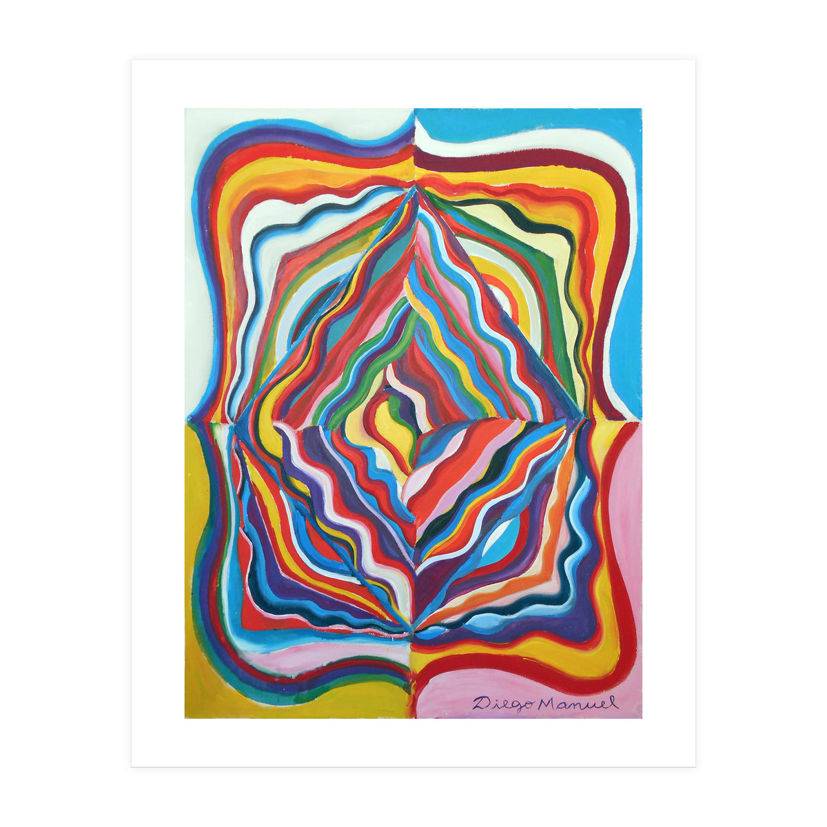 Graffiti Con Rombo (Print Only)