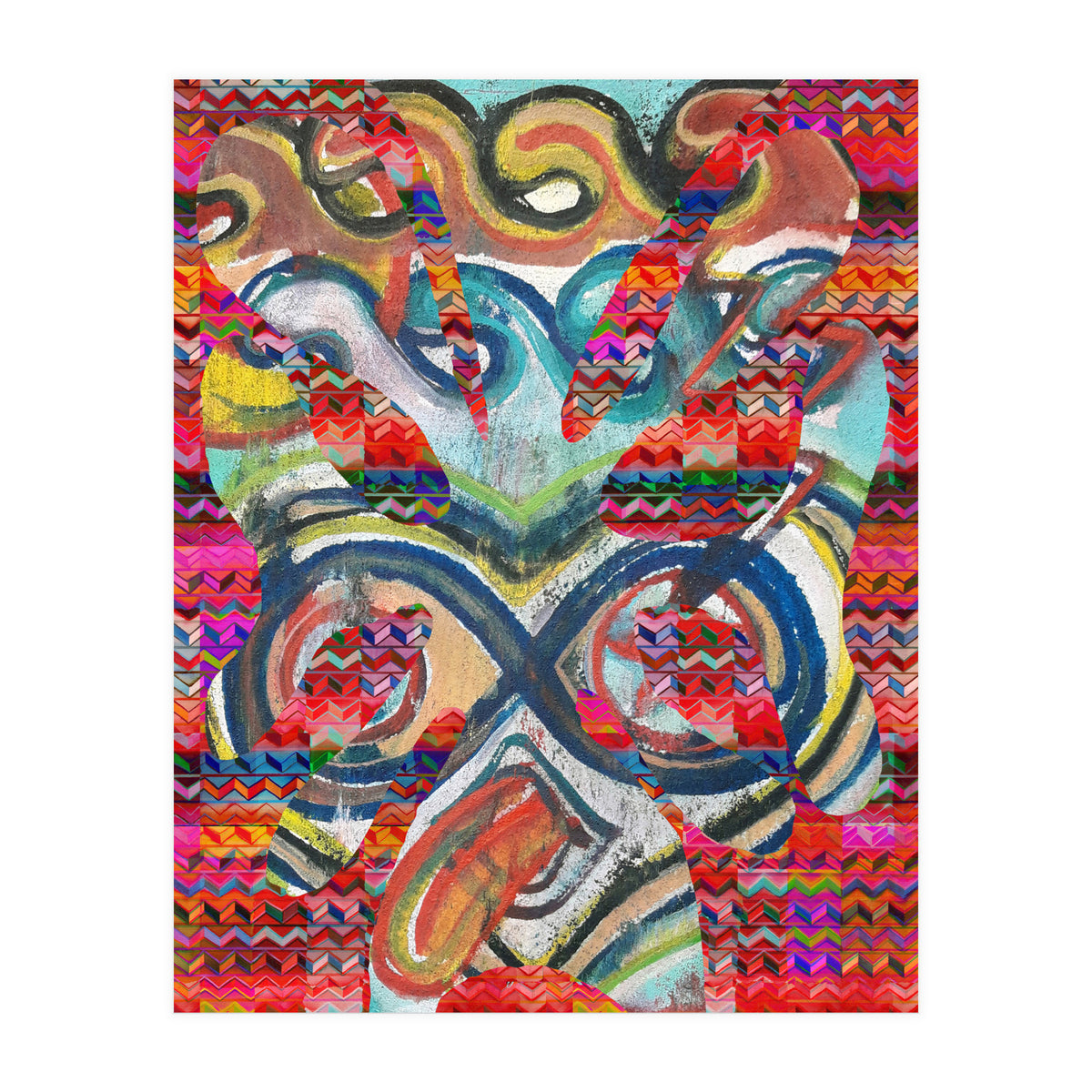 Pop Abstract 2023 Tapiz 22 (Print Only)