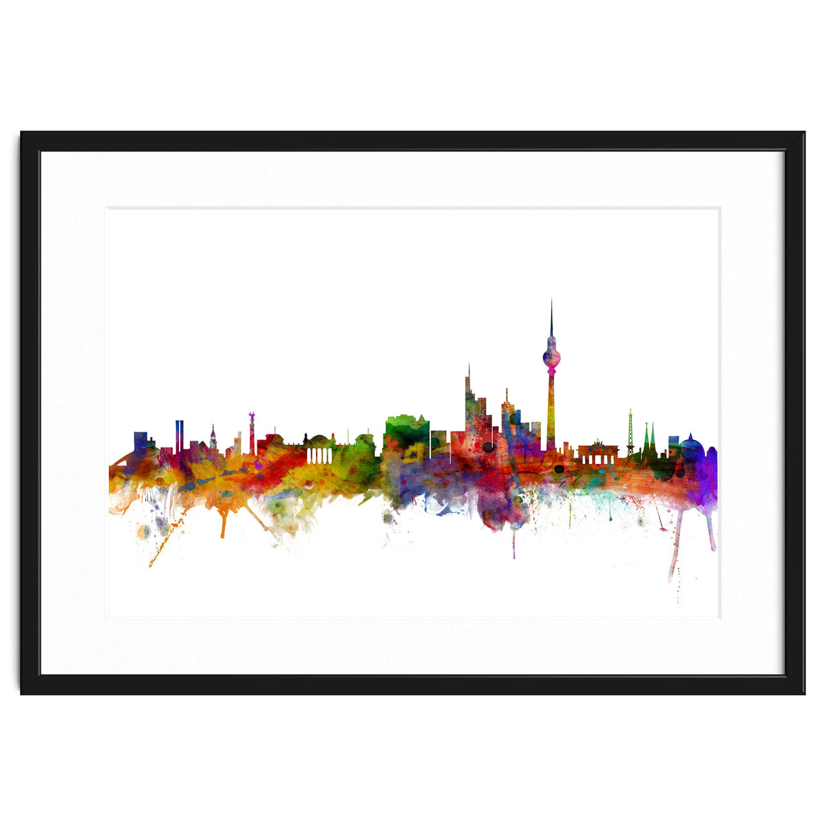 Berlin Germany Skyline