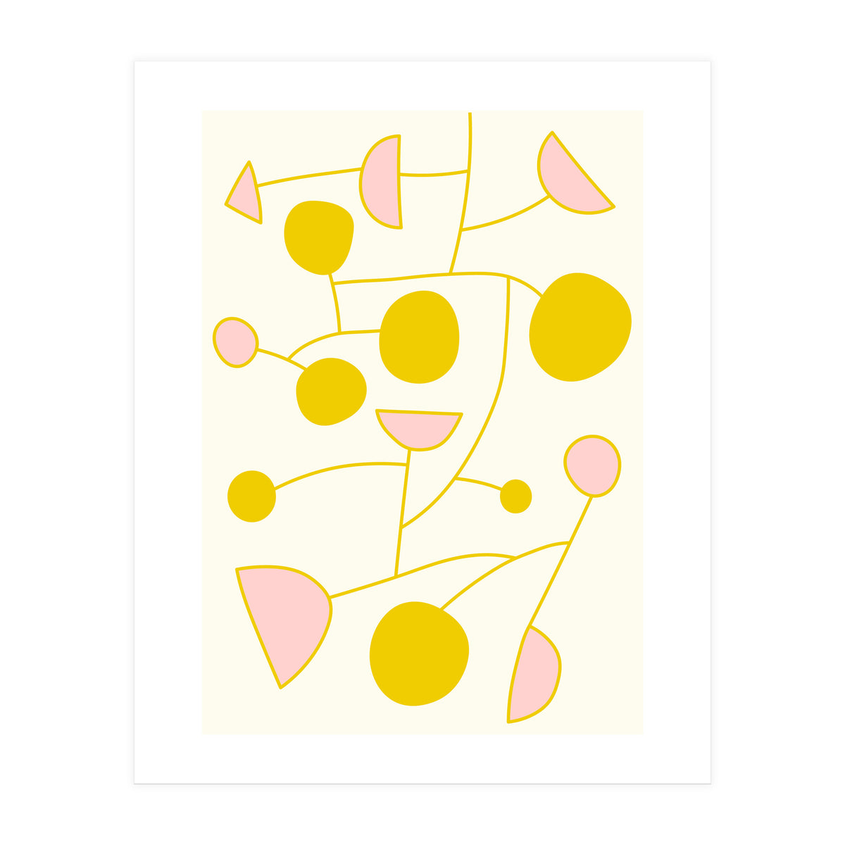 Pensamiento amarillo (Print Only)