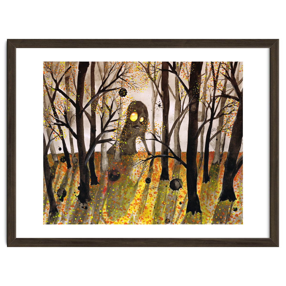 Monster in the woods