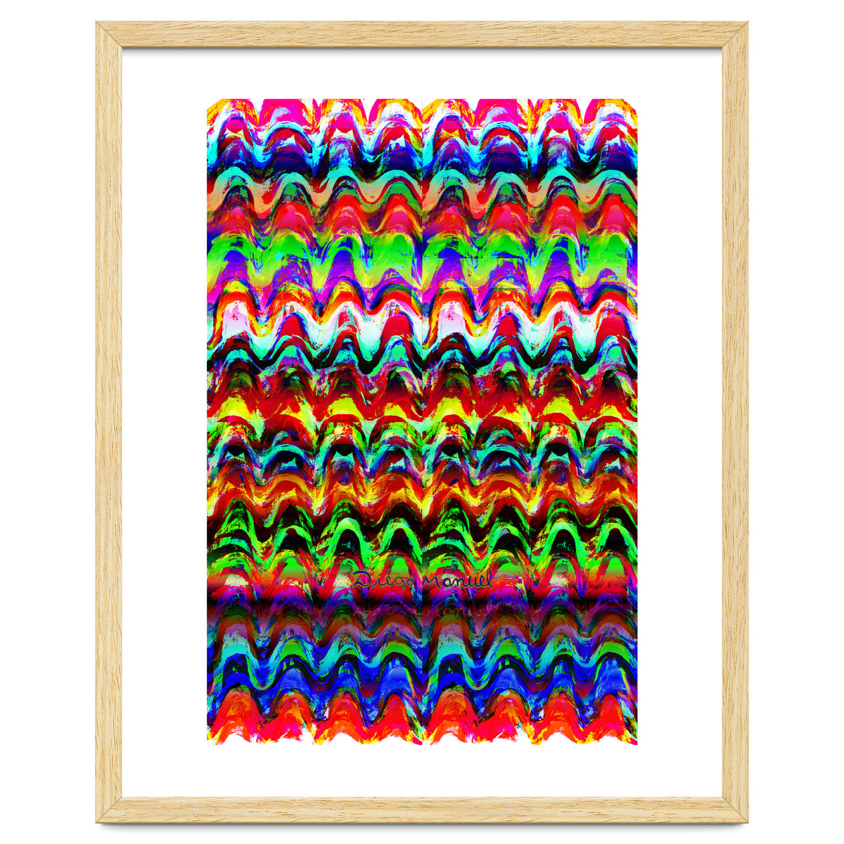 Pop abstract color full