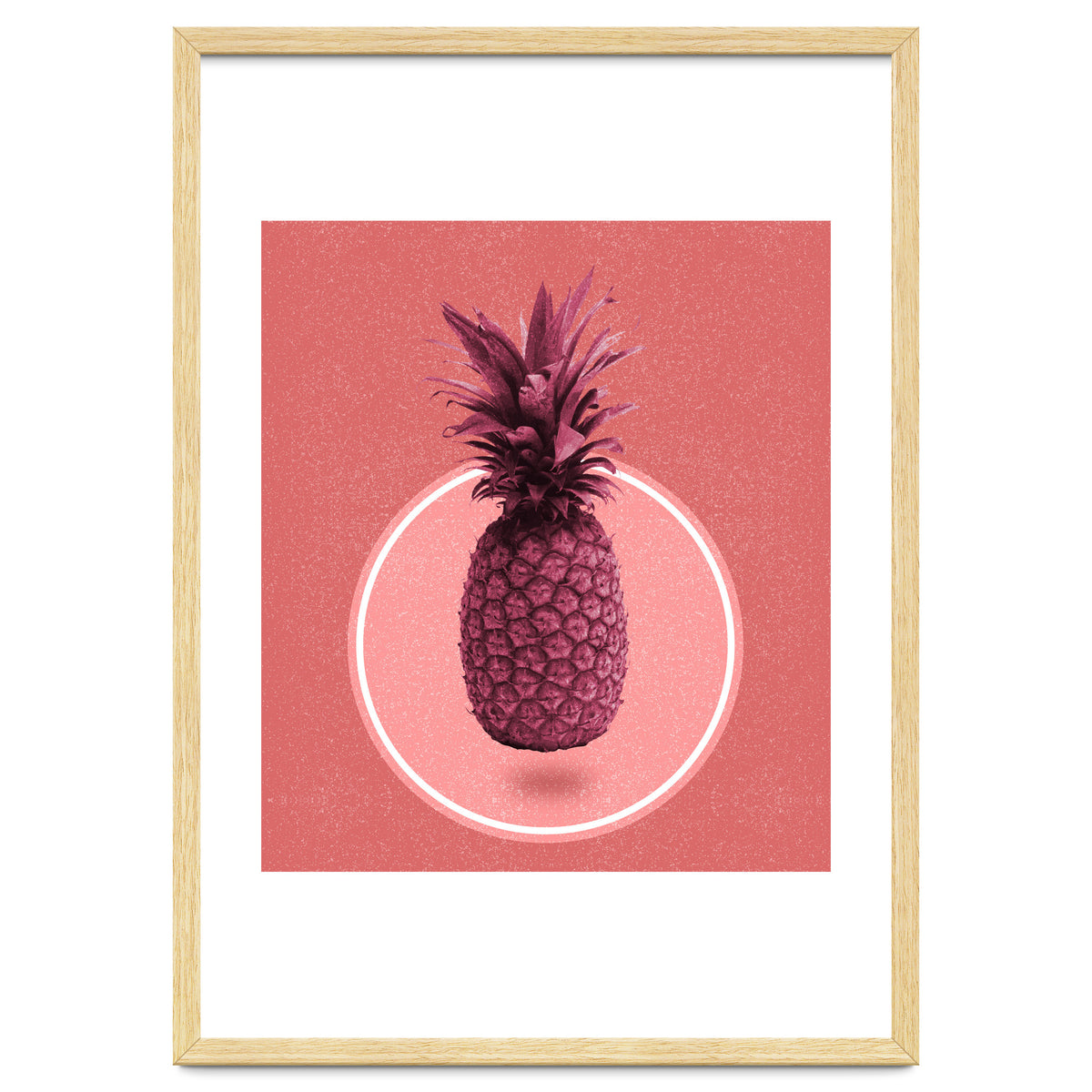 Purple Floating Pineapple