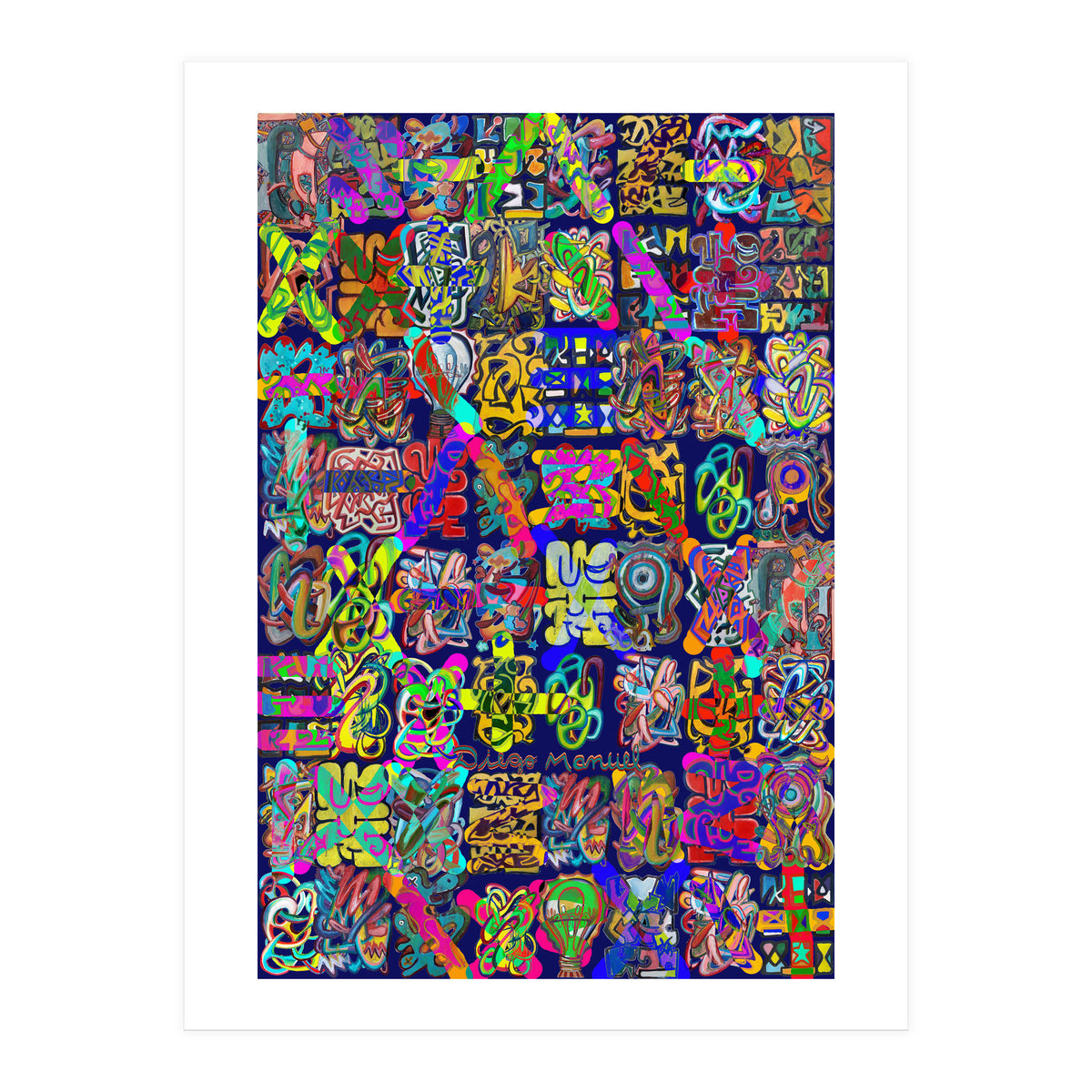 Graffitis 2021 Tapiz 104 (Print Only)