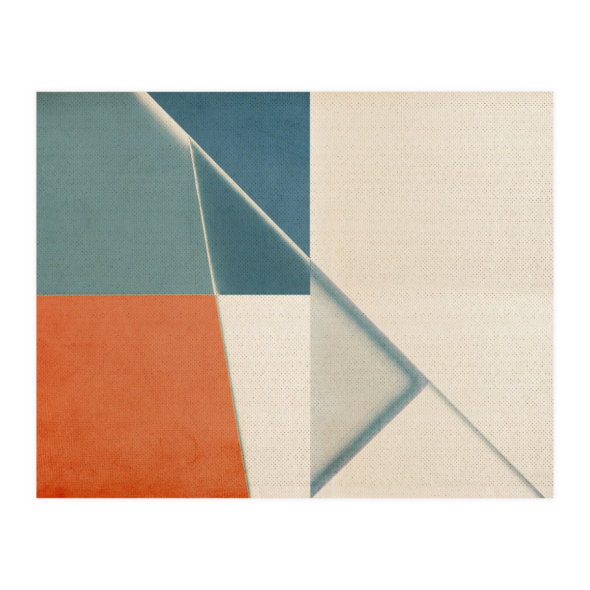 Geometric Sunset 1 (Print Only)