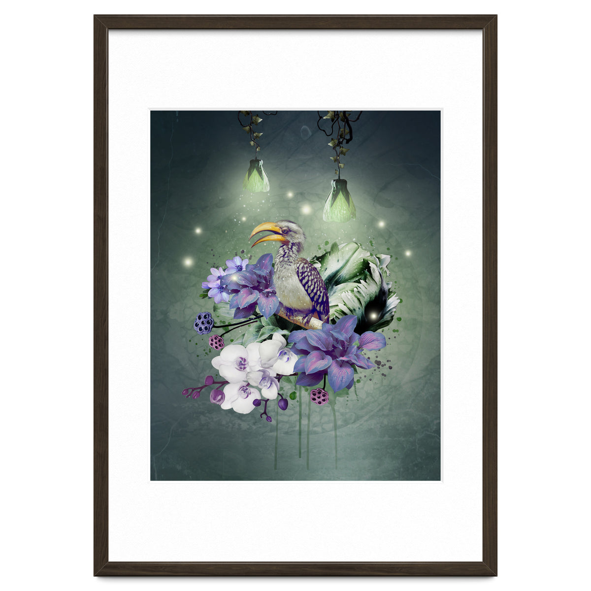 Floral Magic Hornbill