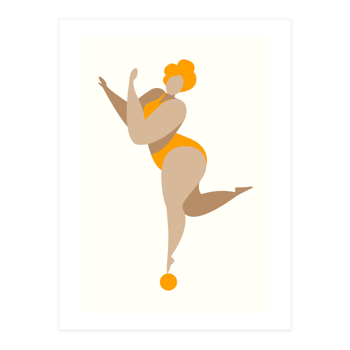 Dancing Queen Yellow (Print Only)