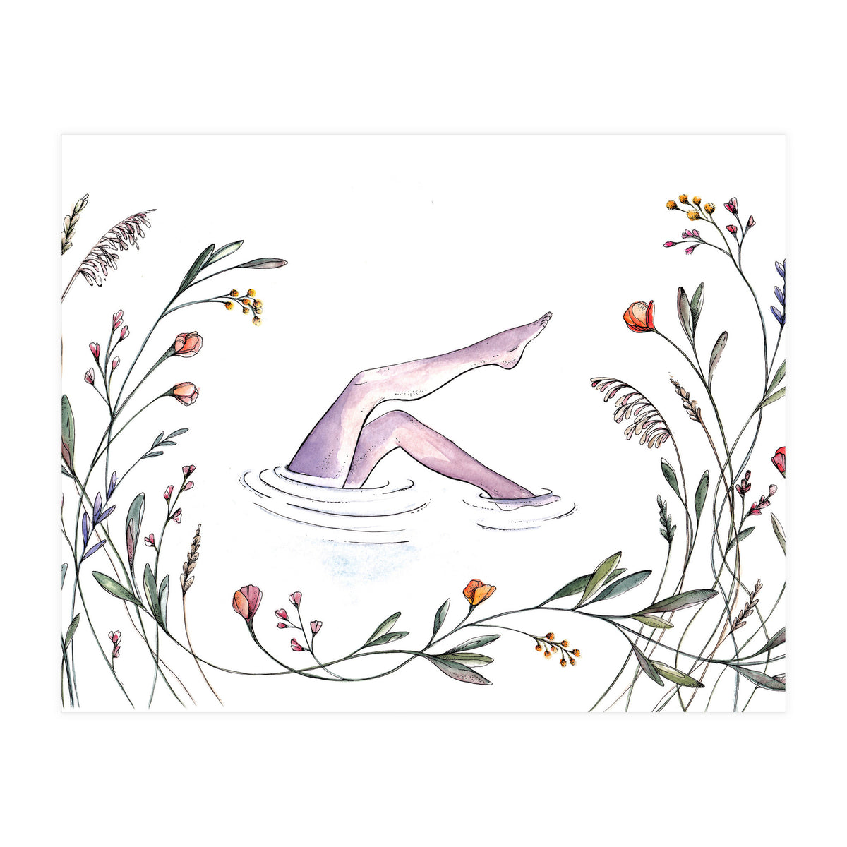 Relaxing (Print Only)