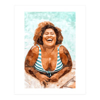 Curvy & Happy (Print Only)