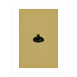 Olive green and black vase (Print Only) thumbnail