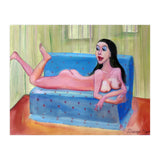 Chica En El Sofa (Print Only) thumbnail