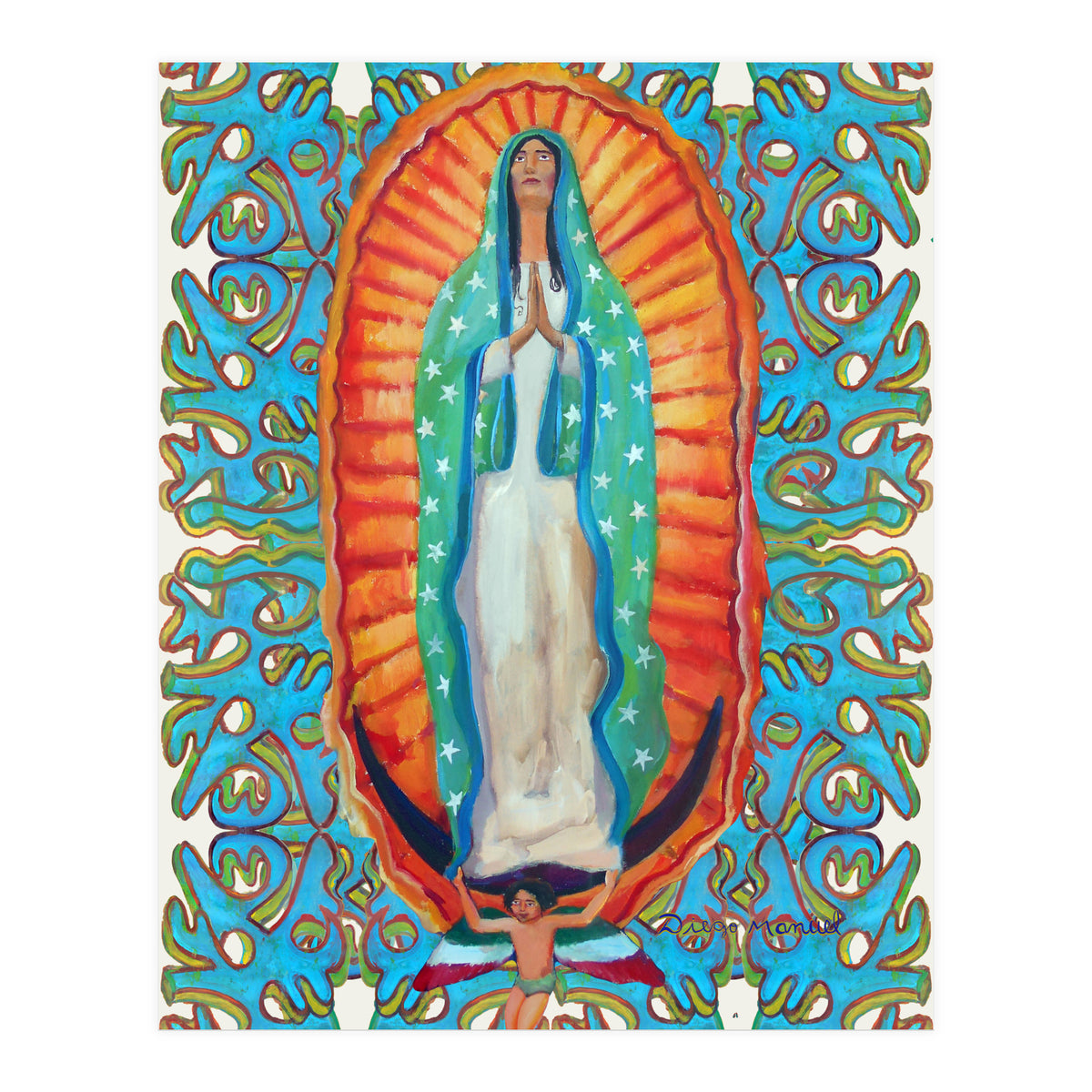 Virgen De Guadalupe 7 (Print Only)