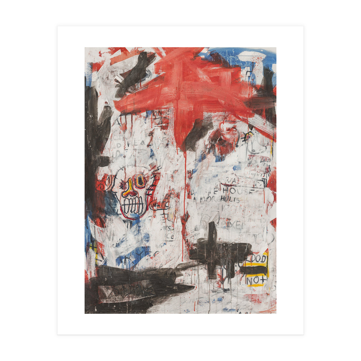 Snow Face Art (Print Only)