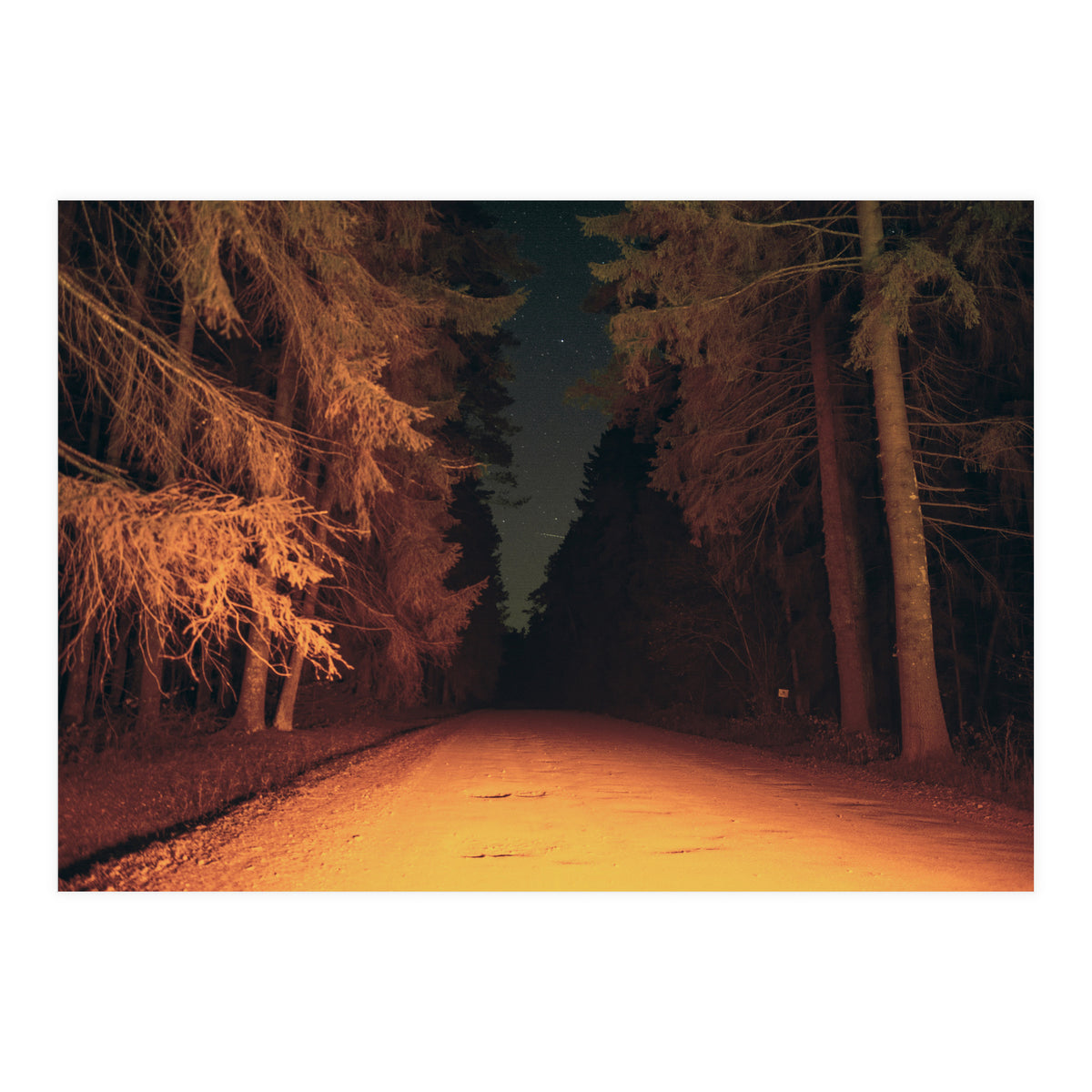 Serial Killer on His Way Home (Print Only)