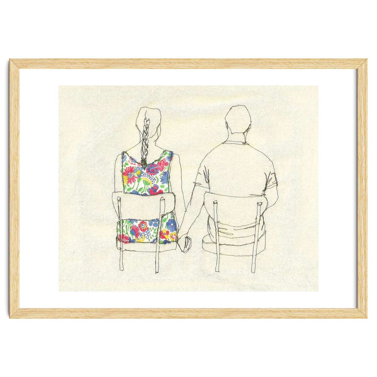 Colourful Couple Print