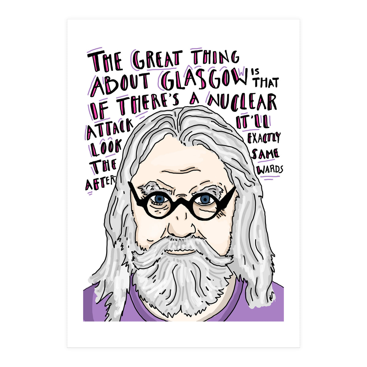Billy Connolly (Print Only)