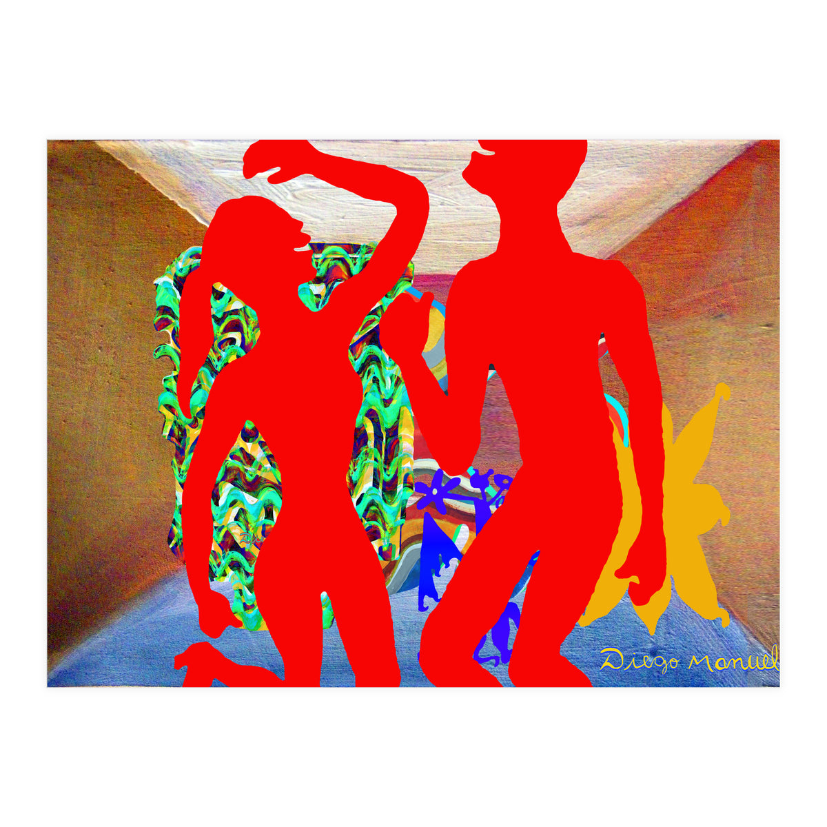 Pop Abstract Escena 2023 9 (Print Only)