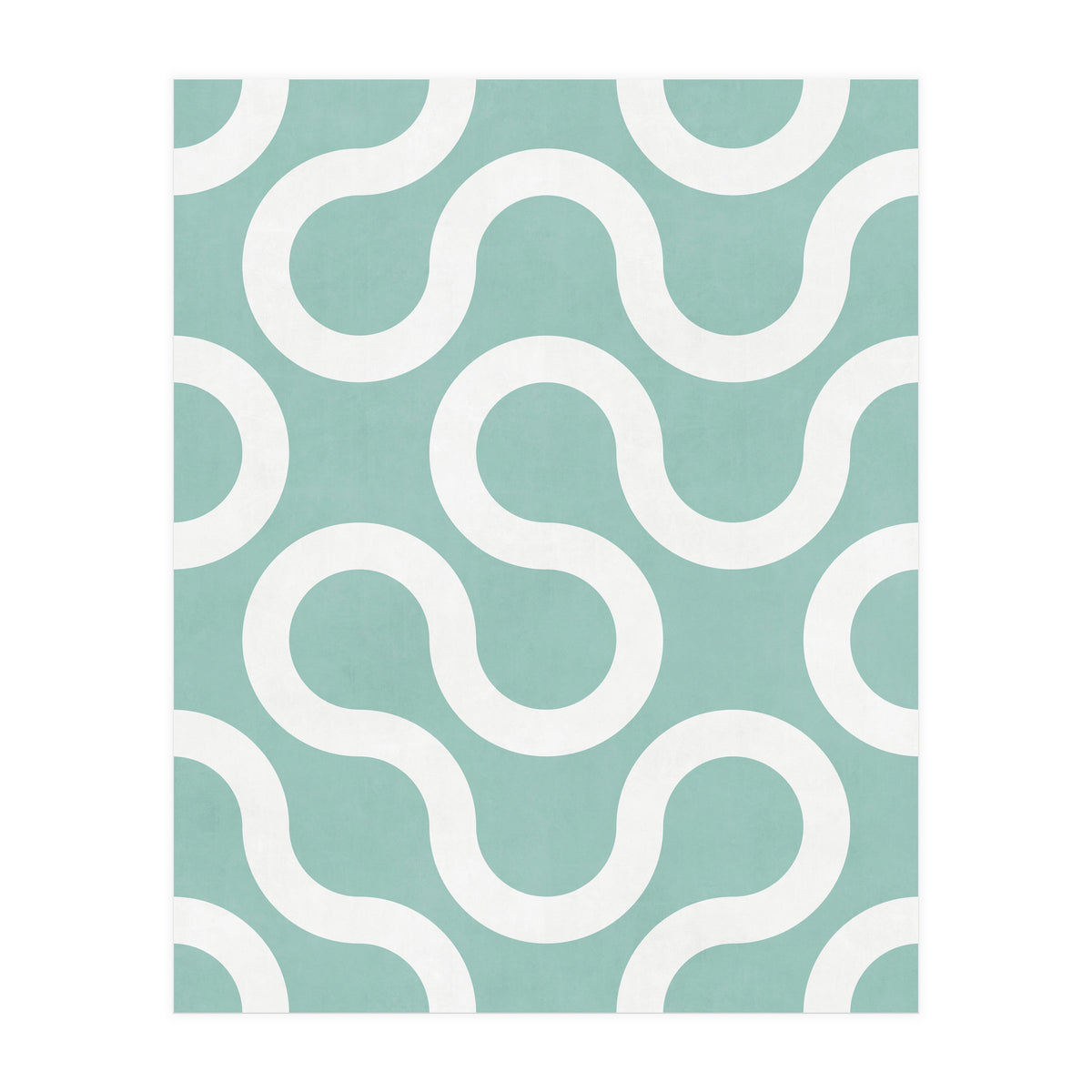 My Favorite Geometric Patterns No.34 - Light Blue (Print Only)