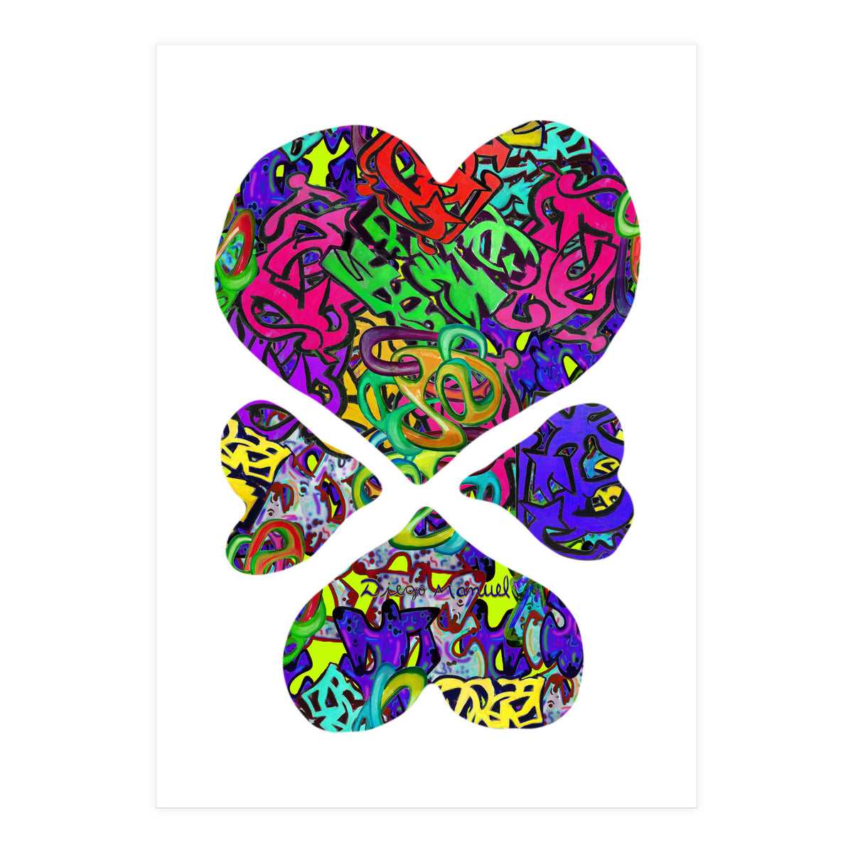 4 Corazones 11 (Print Only)