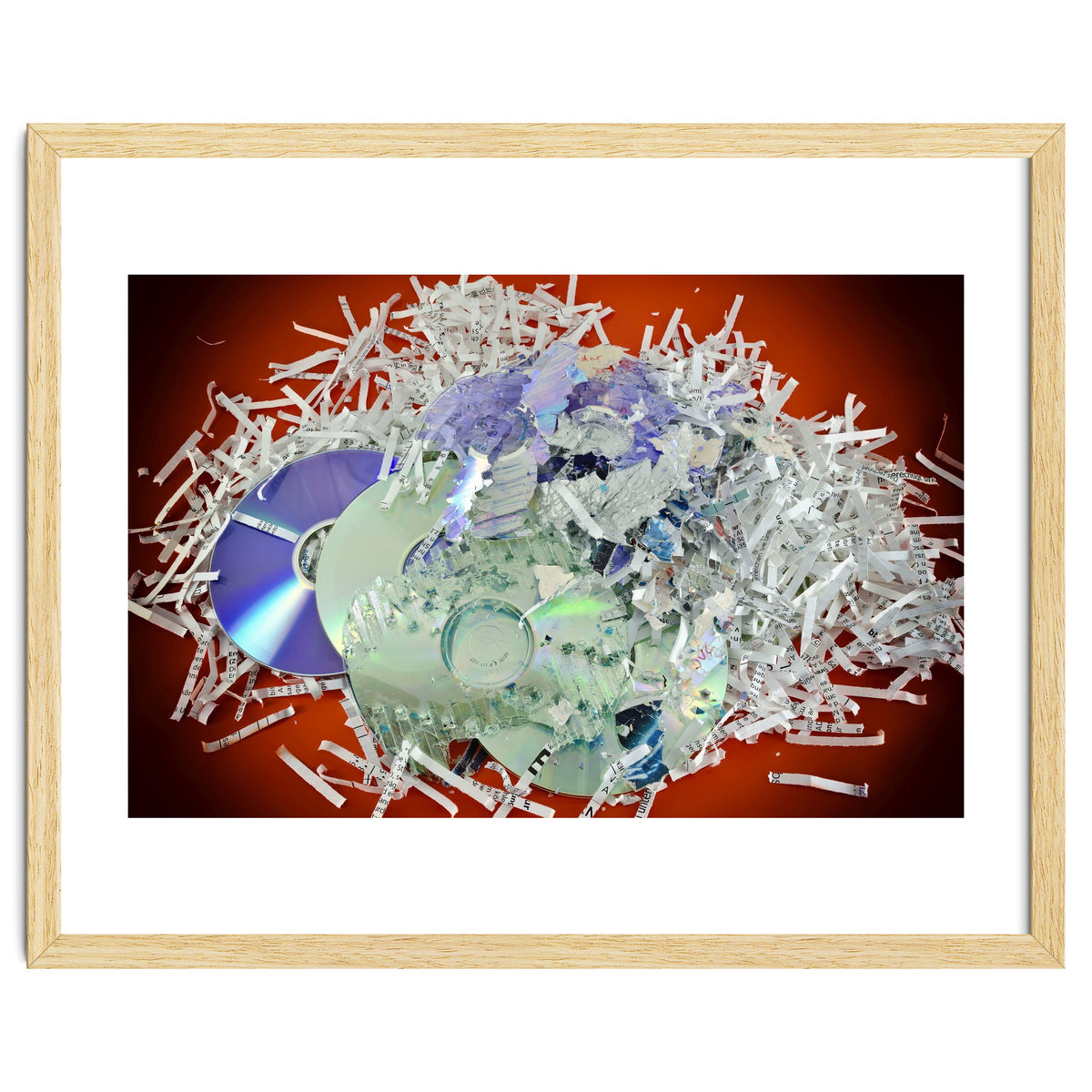 Destroyed information