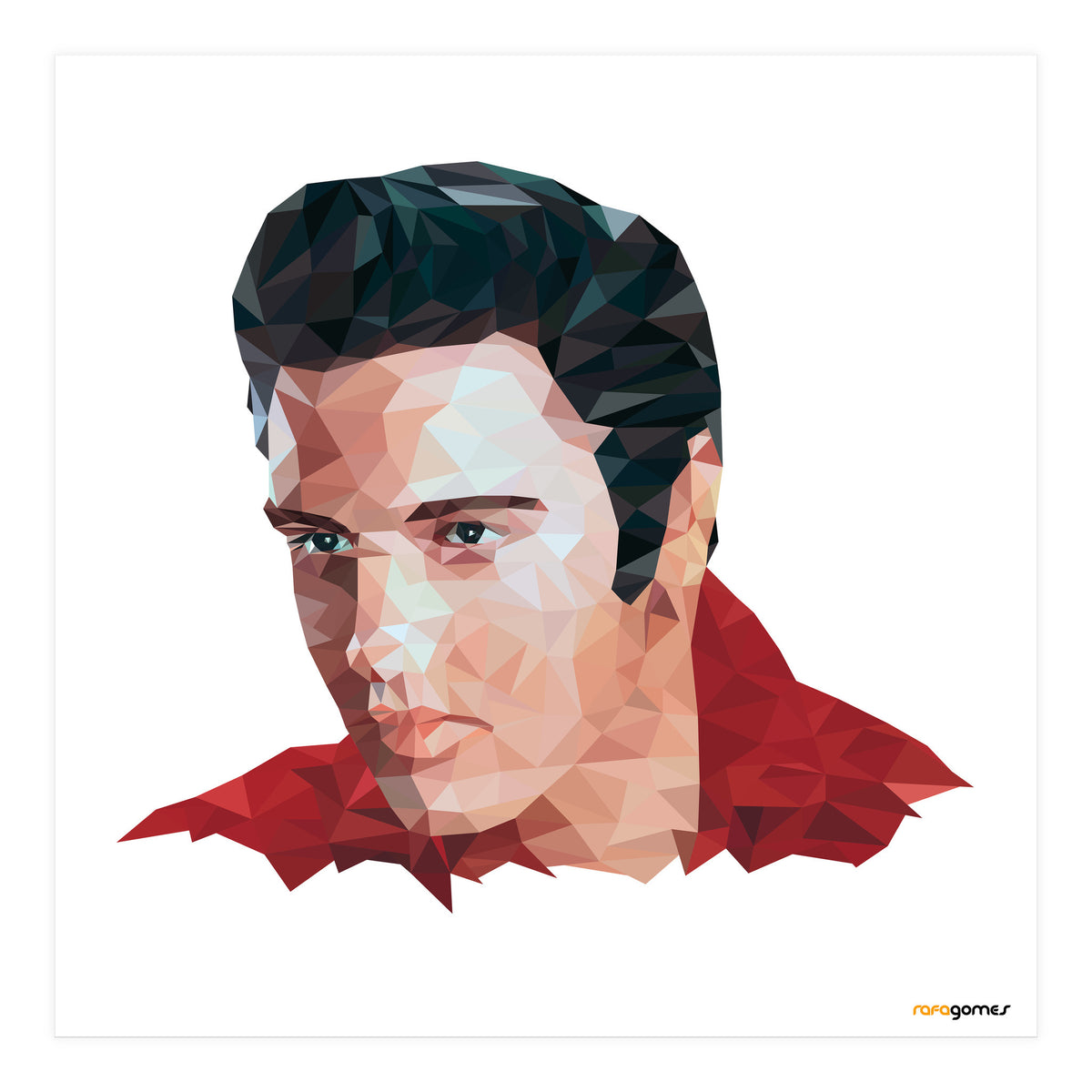 Elvis Low Poly (Print Only)