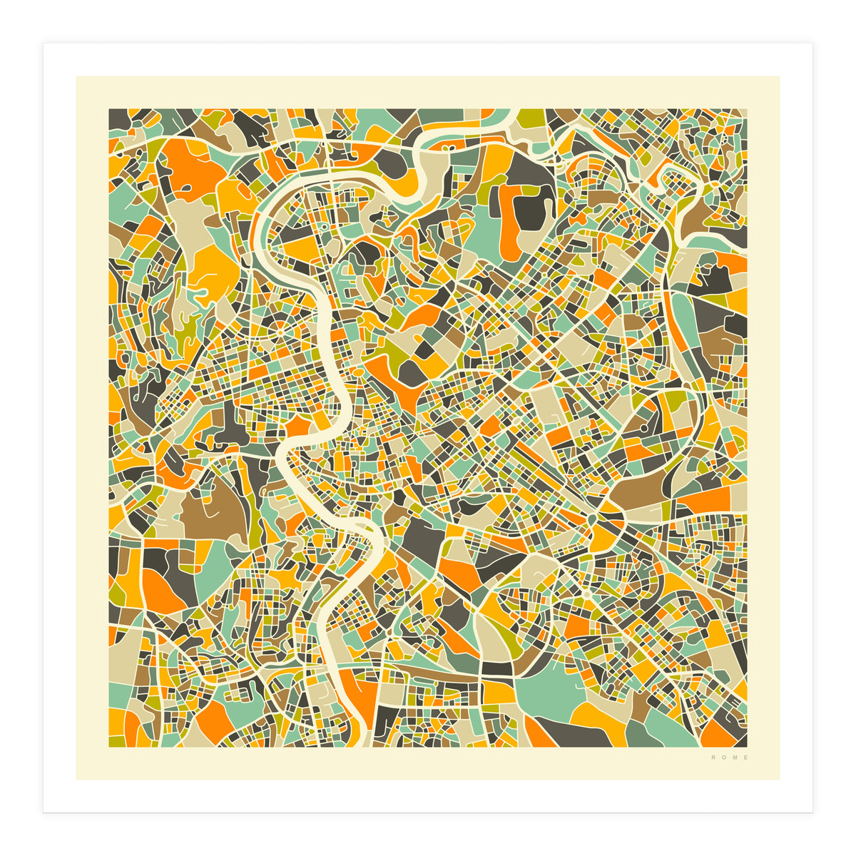 ROME MAP (Print Only)