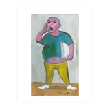 newspaper seller (Print Only) thumbnail