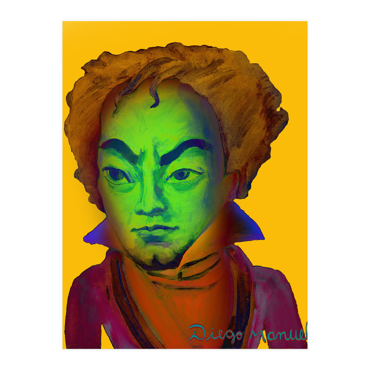 Beethoven Multicolor 6 (Print Only)