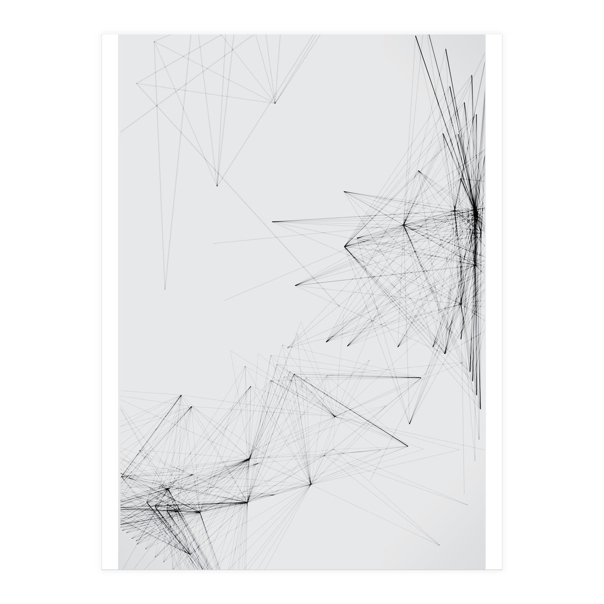 Abstract Lines Geometric (Print Only)