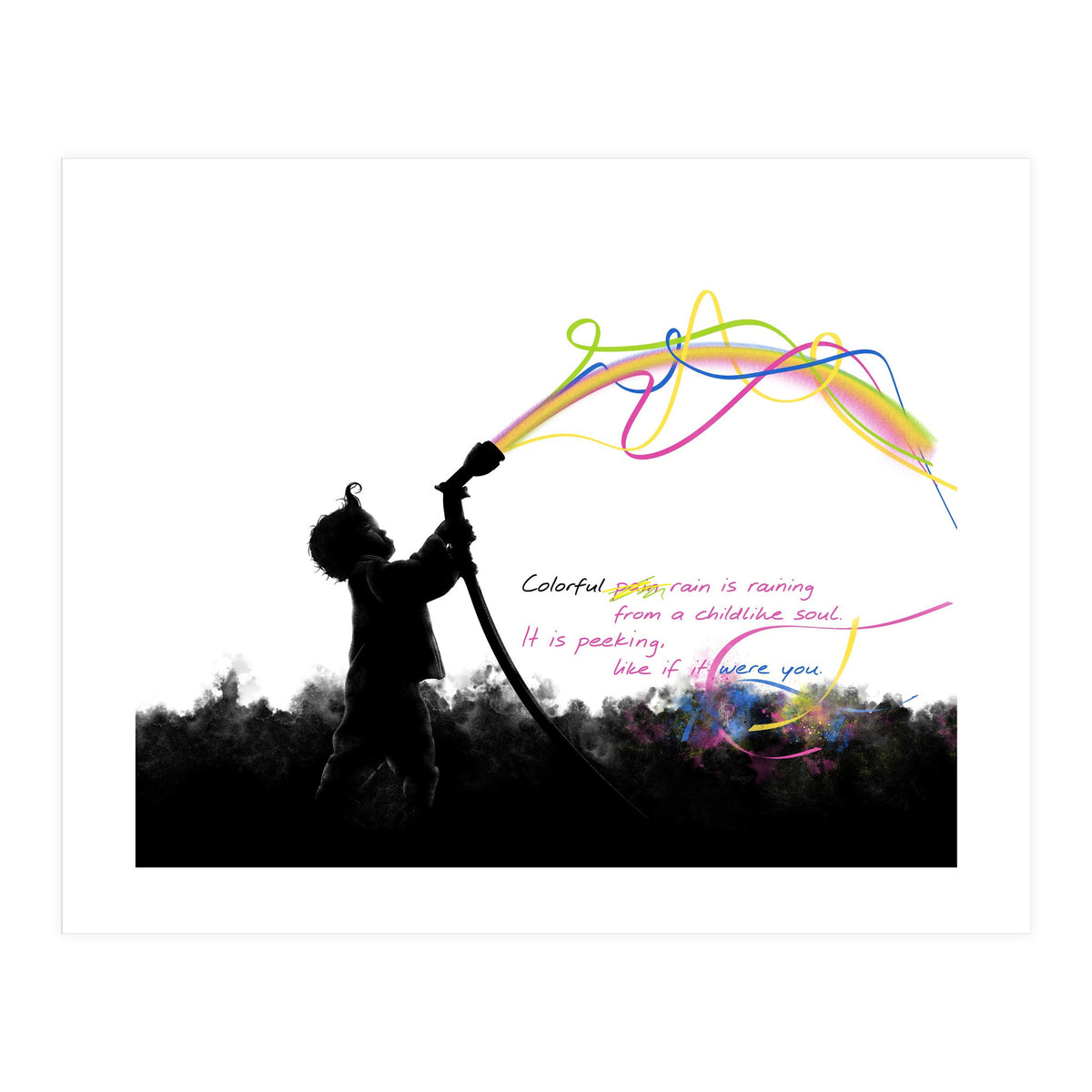 Color Rain (Print Only)