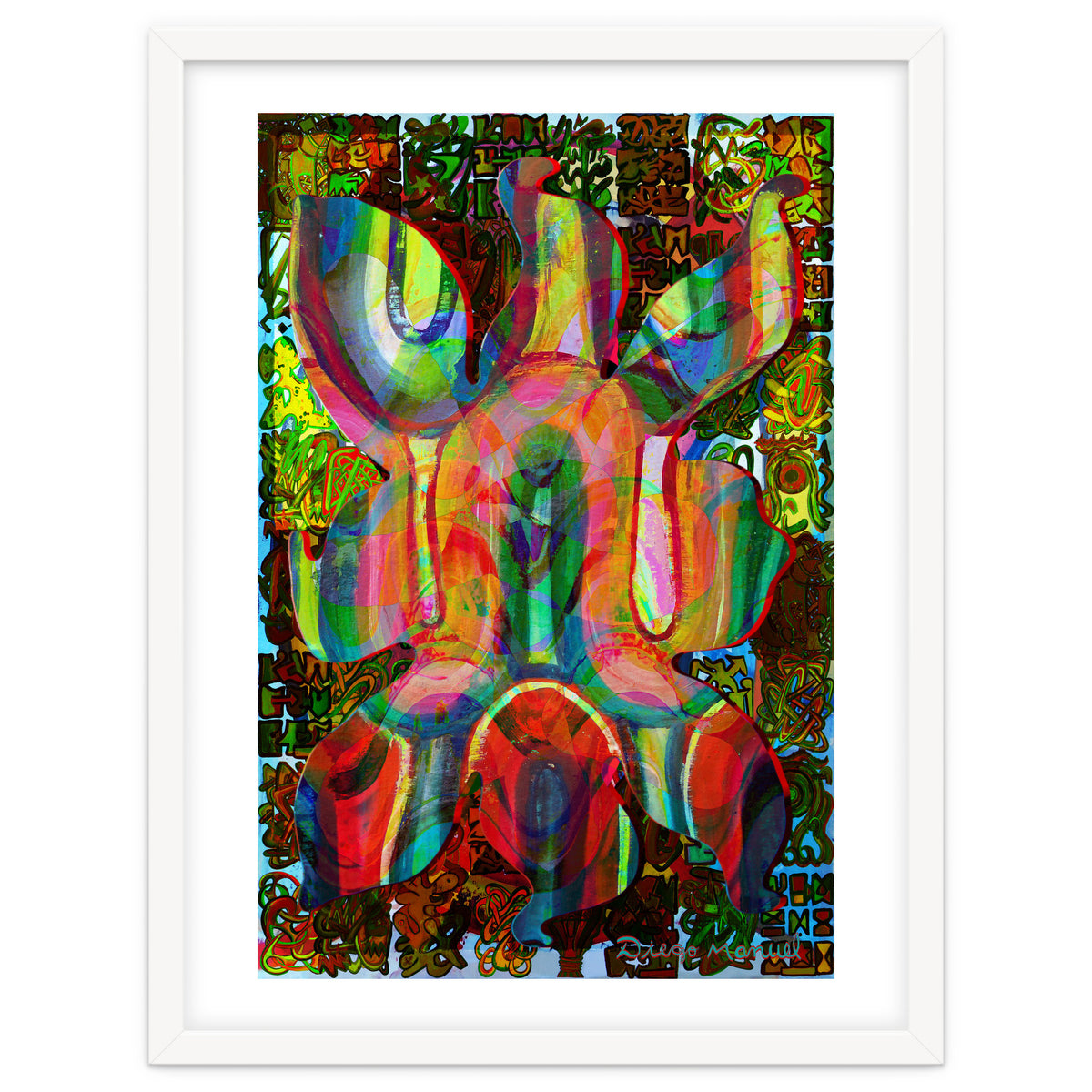 Pop Abstract 2023 Tapiz 105