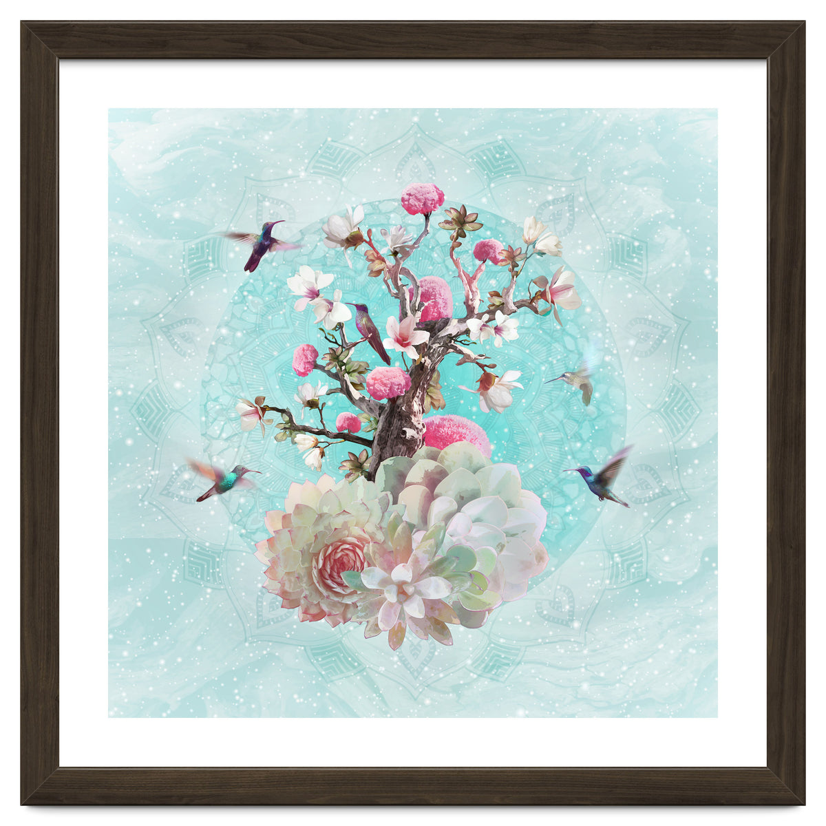 Floral Hummingbird