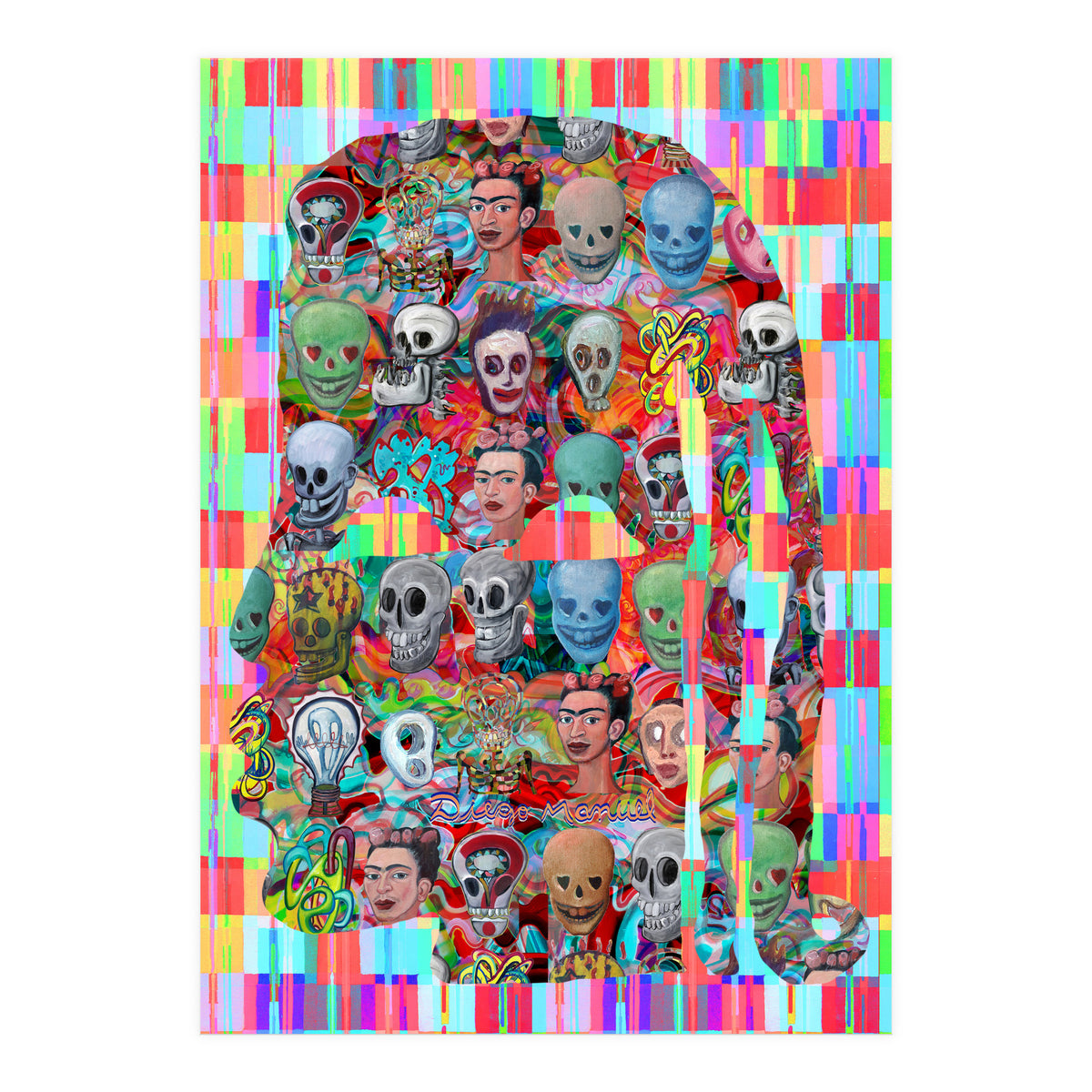 Abstracto Pop Nuevo B Nuevo 2 (Print Only)