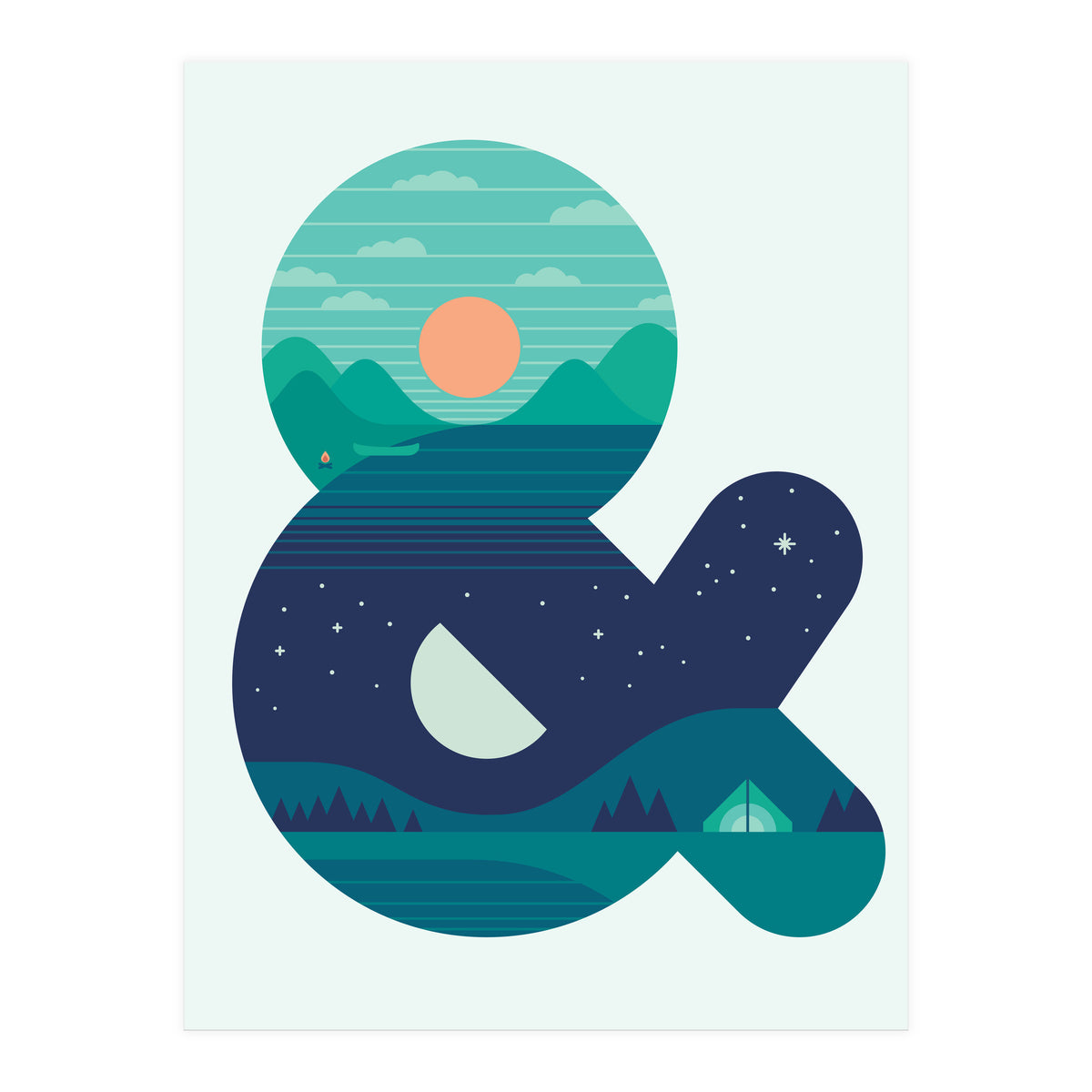 Day & Night (Print Only)