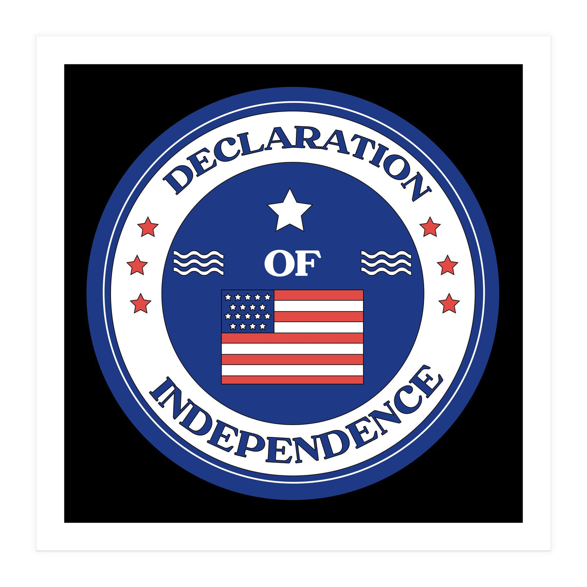 4th Of July independence. (Print Only)