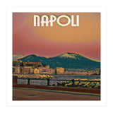 Red Summer Napoli Vesuvio (Print Only) thumbnail