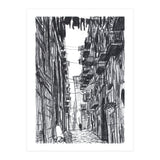 Napoli's Narrow Street (Print Only) thumbnail