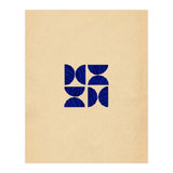 Ultramarine abstract shapes (Print Only) thumbnail