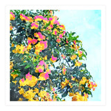 Summer Bougainvillea Watercolor Painting (Print Only) thumbnail