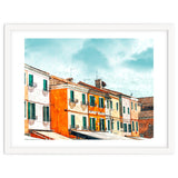 Burano Island | Colorful Patel Architecture Building | Watercolor Travel Painting thumbnail