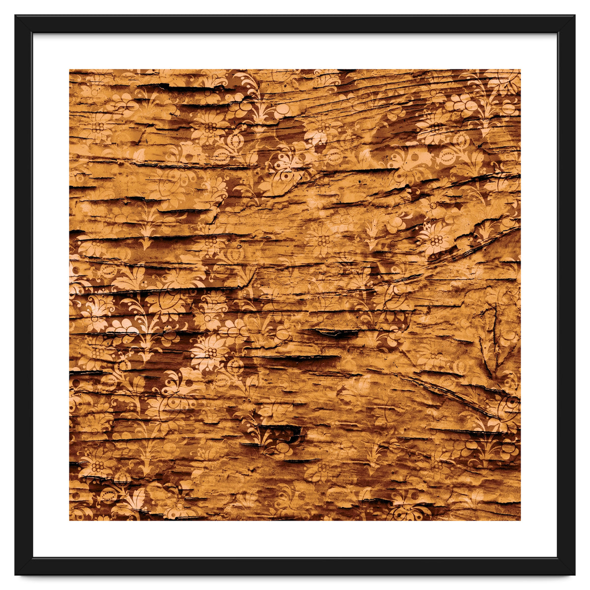 Wrinkled Ornament Old Gold