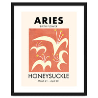 Aries Birth Flower Honeysuckle