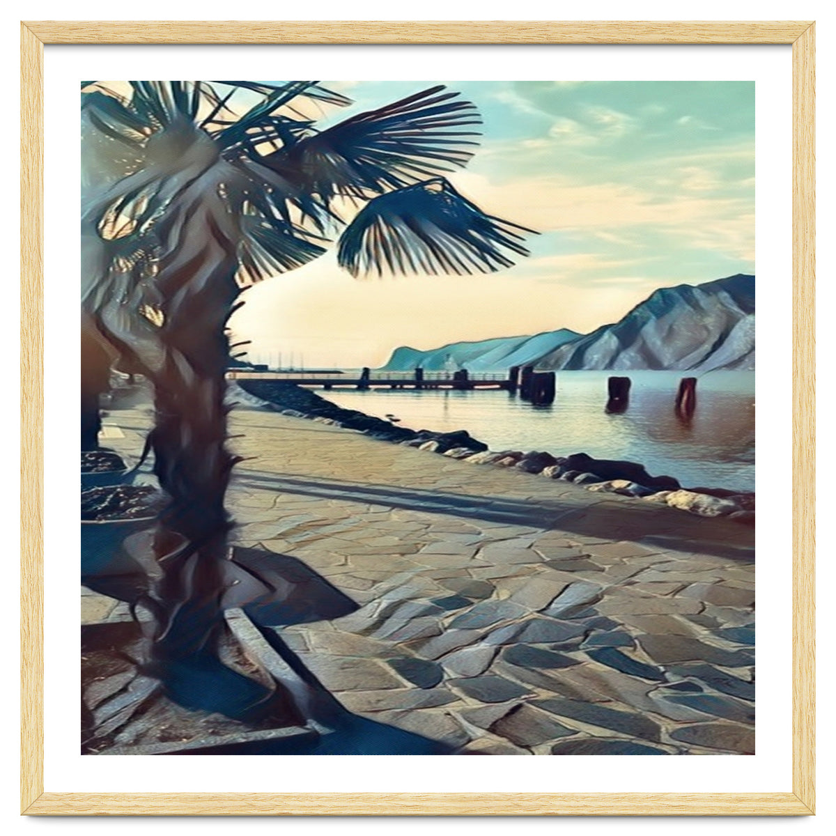 A walk on Lake Garda, Italy.