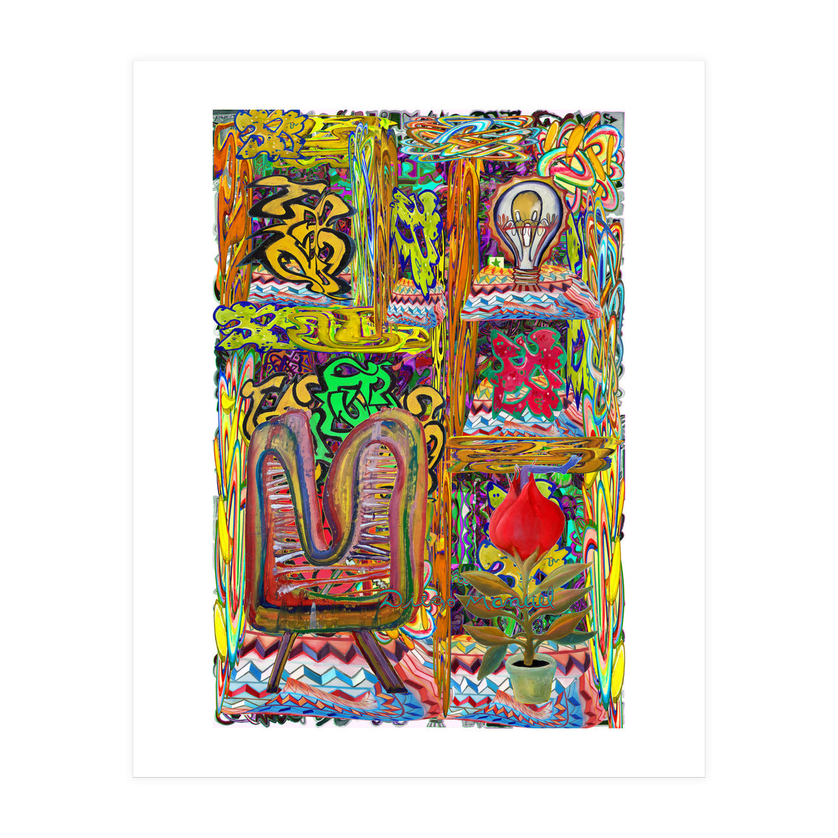 Oficina Del Cobrador 36 (Print Only)