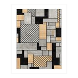Random Pattern - Concrete and Wood (Print Only) thumbnail