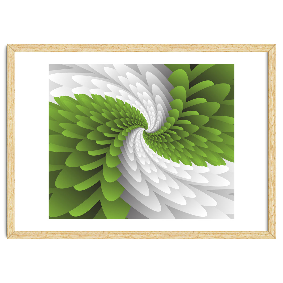 Green Majestic Wings